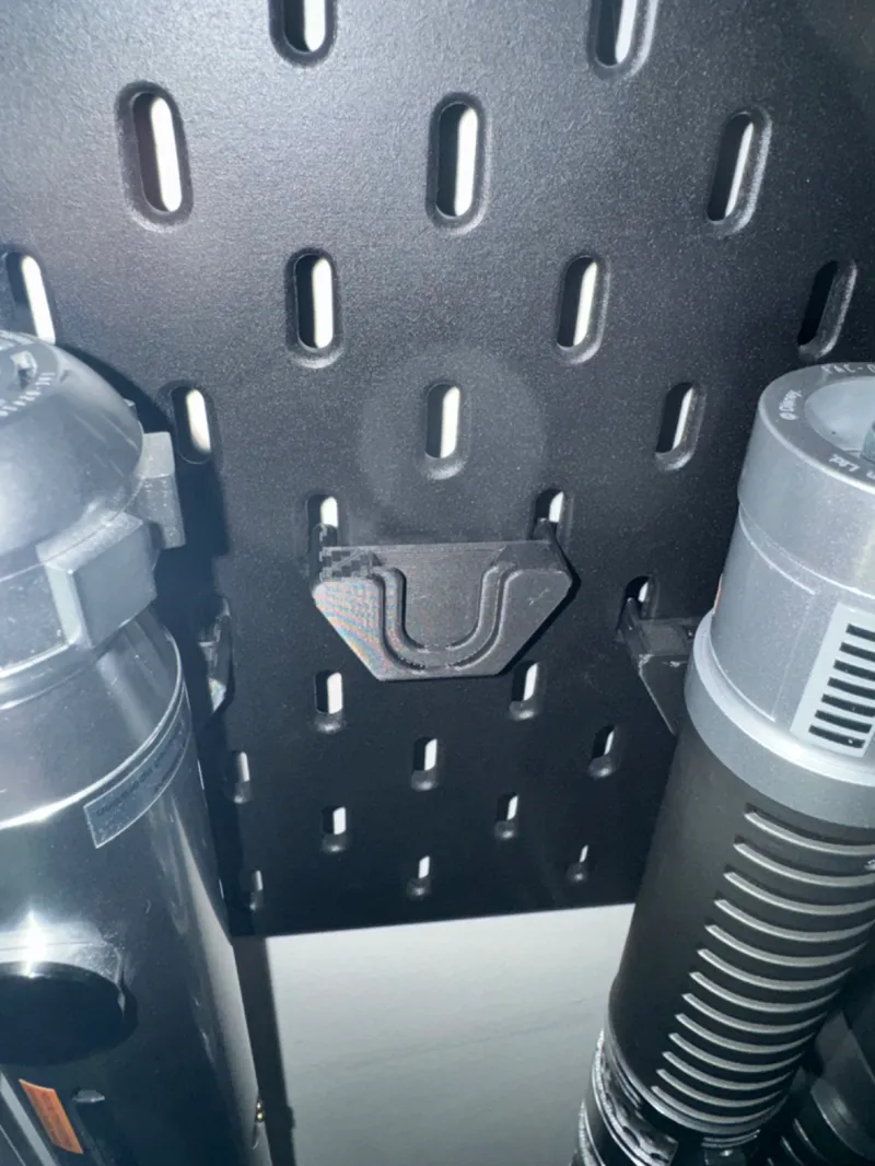 Ikea SKÅDIS pegboard Lightsaber Covertec
