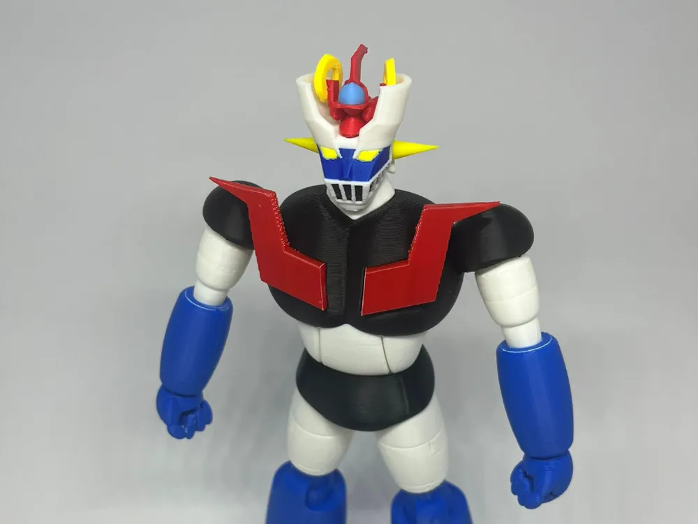 Vintage Robot (low plastic waste) with AMS - Free 3D Print Model ...