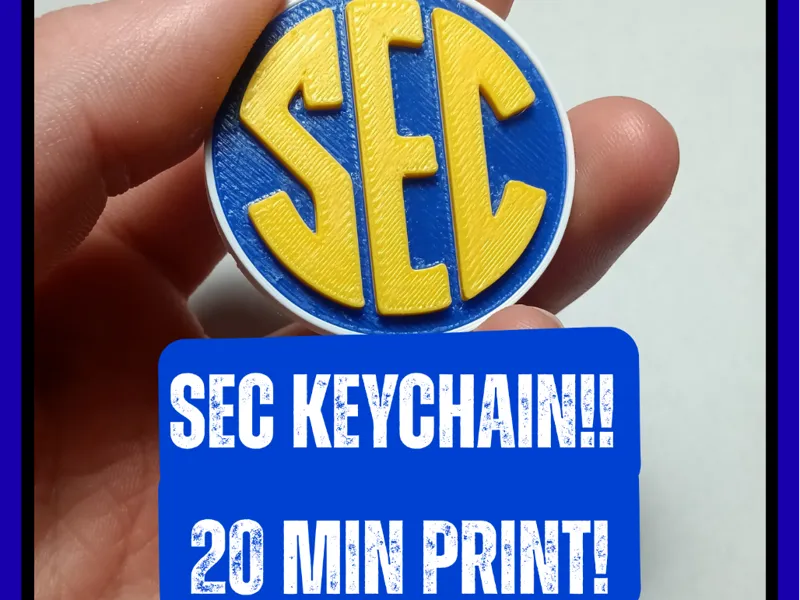 SEC Keychain 3 COLOR 20 MINUTES