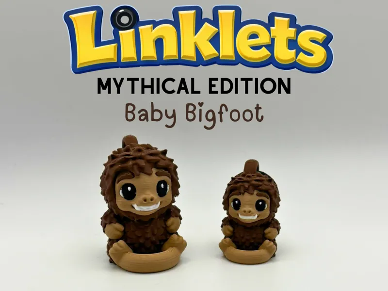 Linklets - Mythical Edition - Baby Bigfoot 