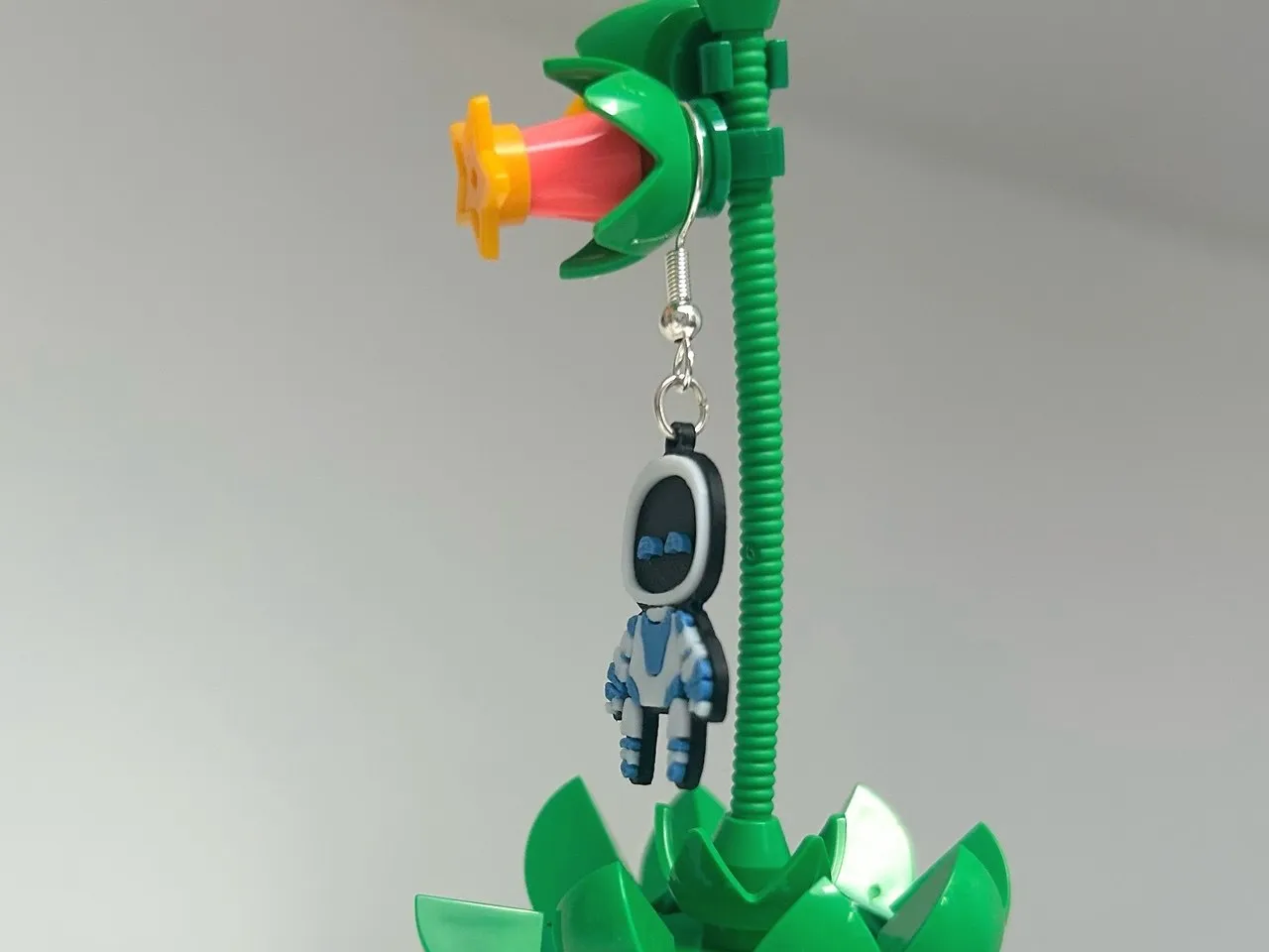 Astrobot 2D Earring view 3