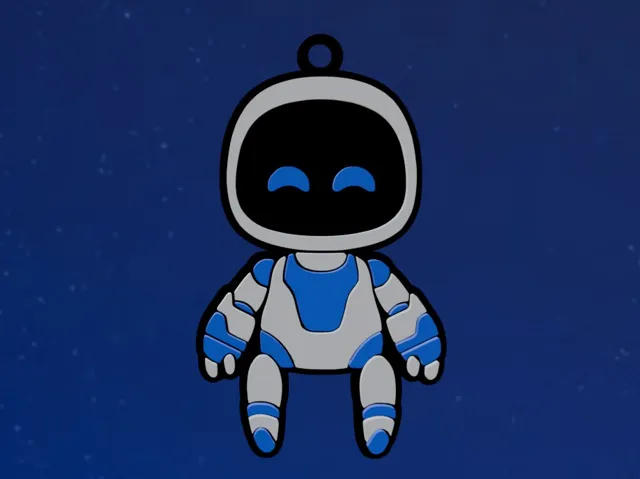 Astrobot 2D Earring