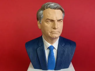 Busto Jair Bolsonaro
