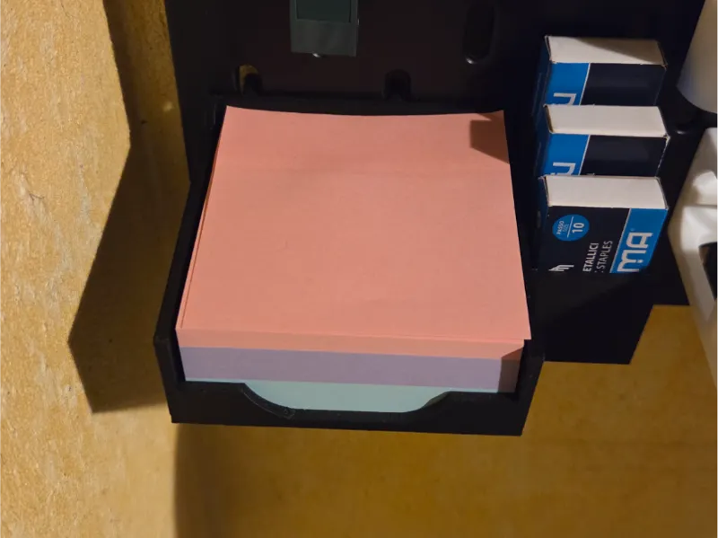 Post-it Holder for IKEA Skadis Pegboard