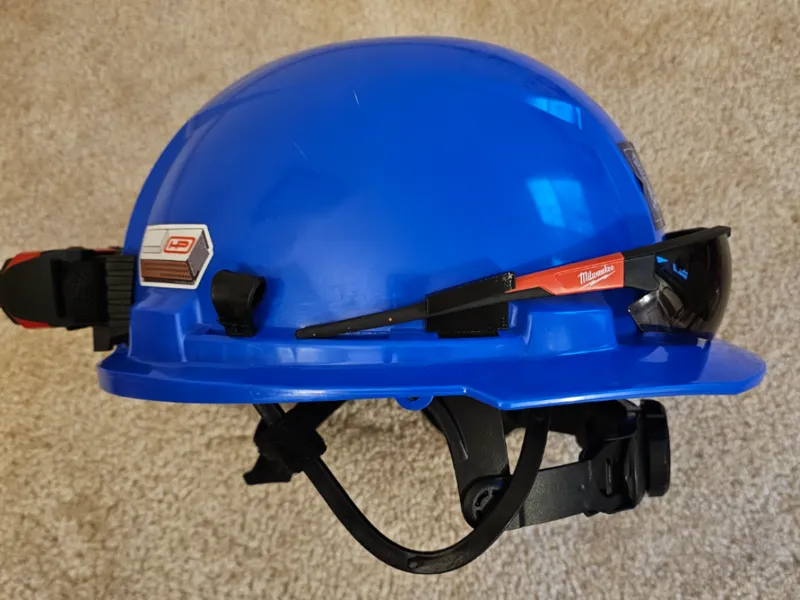 Glasses Retainer Clips for Hard Hat