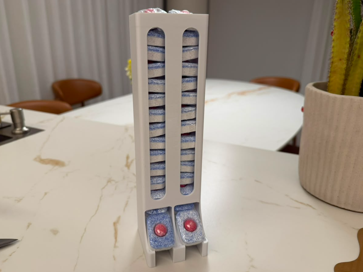 Dishwasher Tablet Dispenser | Dual Compartment - 1