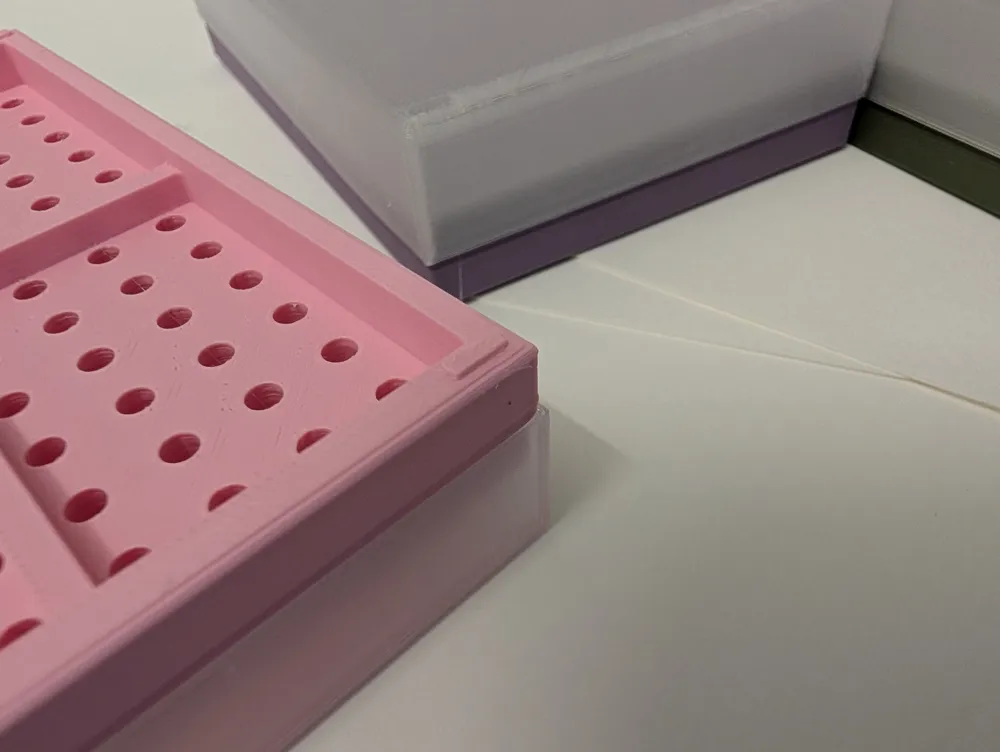 PCR Tube Storage Racks, with Lid by uranium235 MakerWorld: Download ...