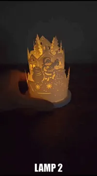 Lanterne lumineuse de Noël et Nouvel An — photo 1