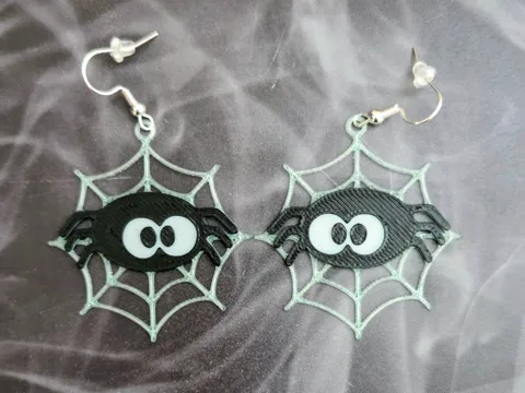 Pendientes: Spider Earrings — referencia de MakerWorld