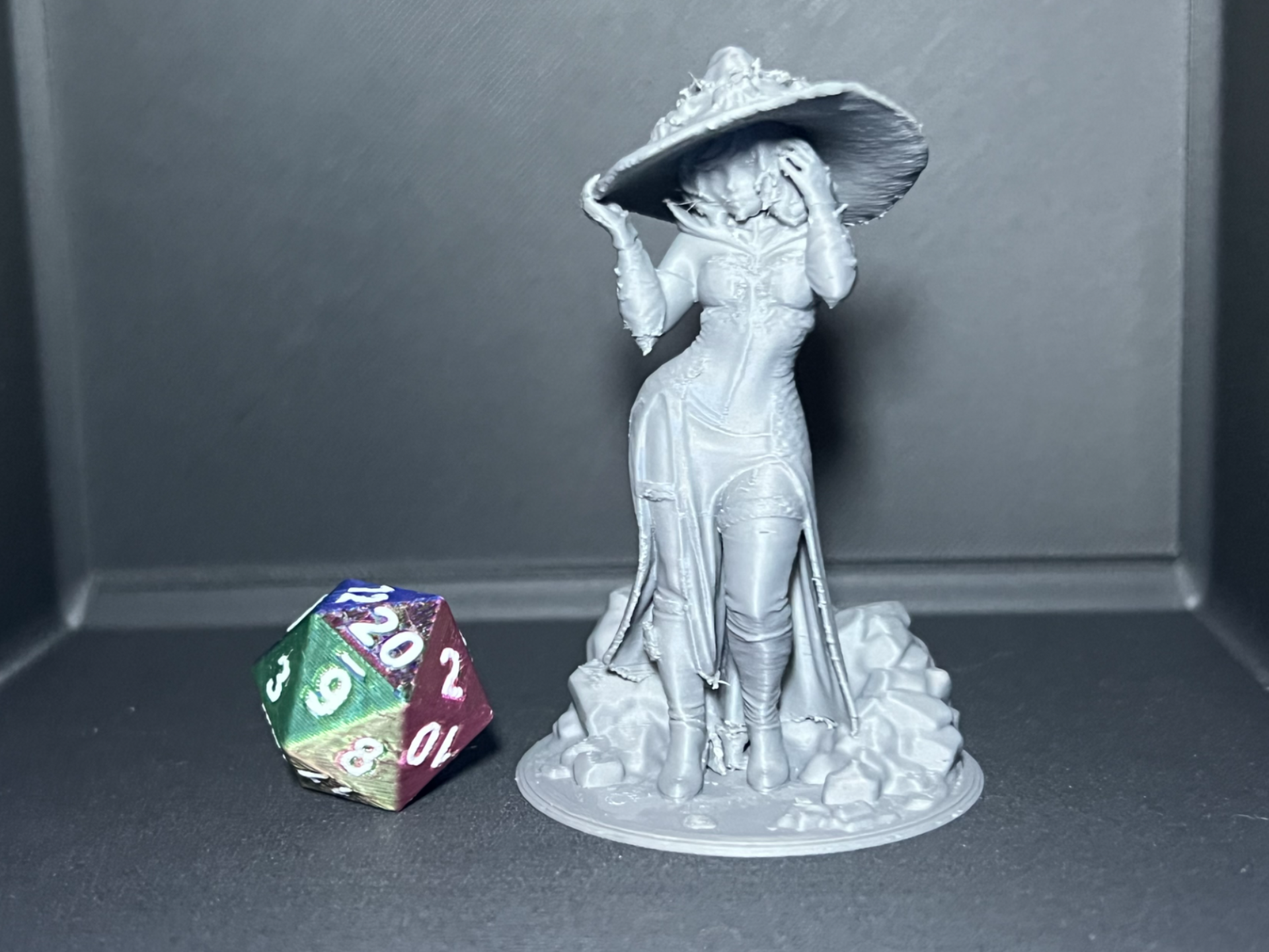 D&D-Abgrund-Magierin/Hexe