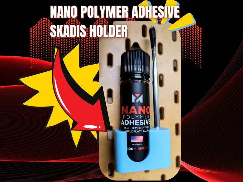 Nano Polymer Adhesive Skadis Holder
