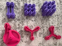 0.08mm layer, 2 walls, 15% infill Tiny Modular Marbles Set 1