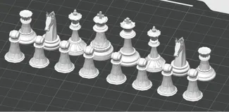 Chess figure set