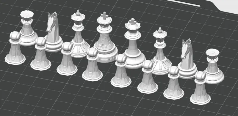 Chess figure set