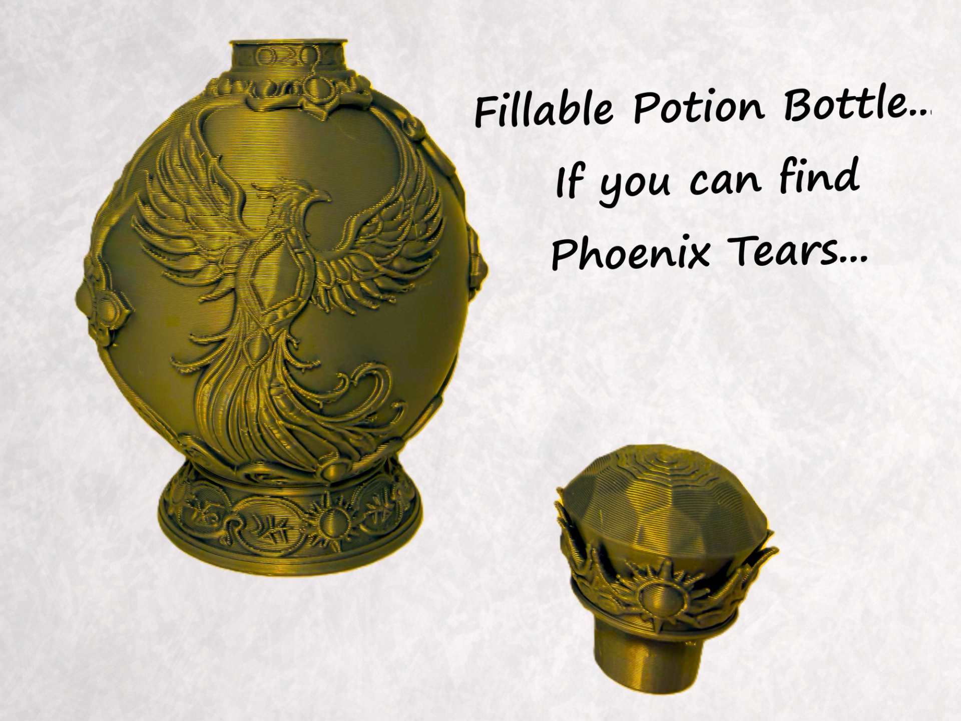 Phoenix Tears Potion Bottle