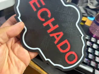 Placa Aberto e Fechado
