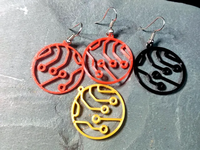 Cyber Nexus Earrings