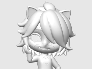 Chibi Purple Tigress Miraculous Figurine