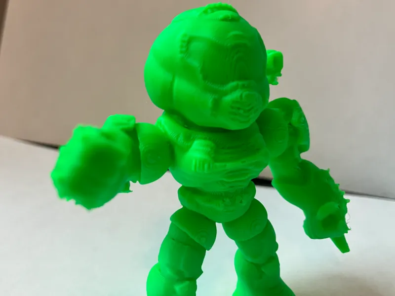 Doom Guy Mini Action toy