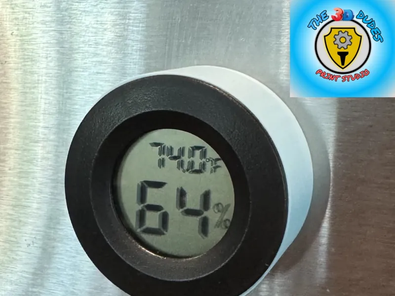 Magnetic Mini Hygrometer Thermometer Enclosure