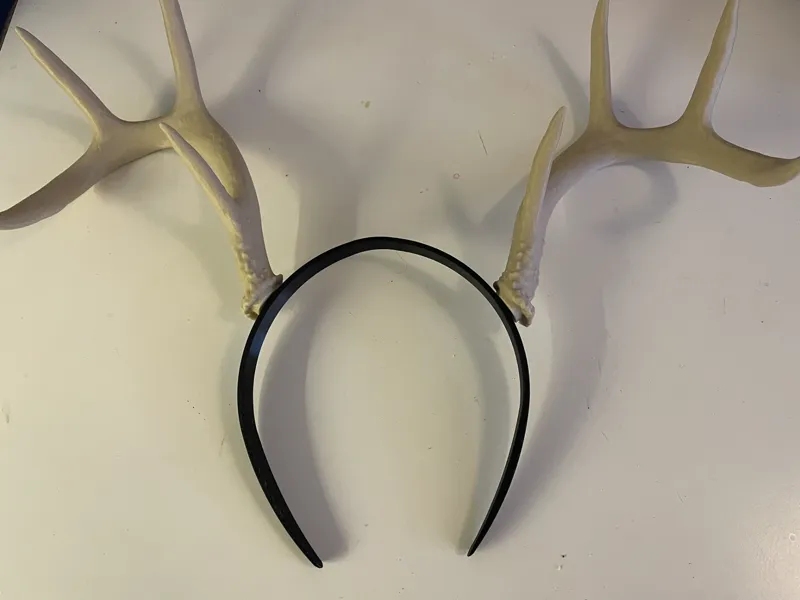 Antlers  with alice band 