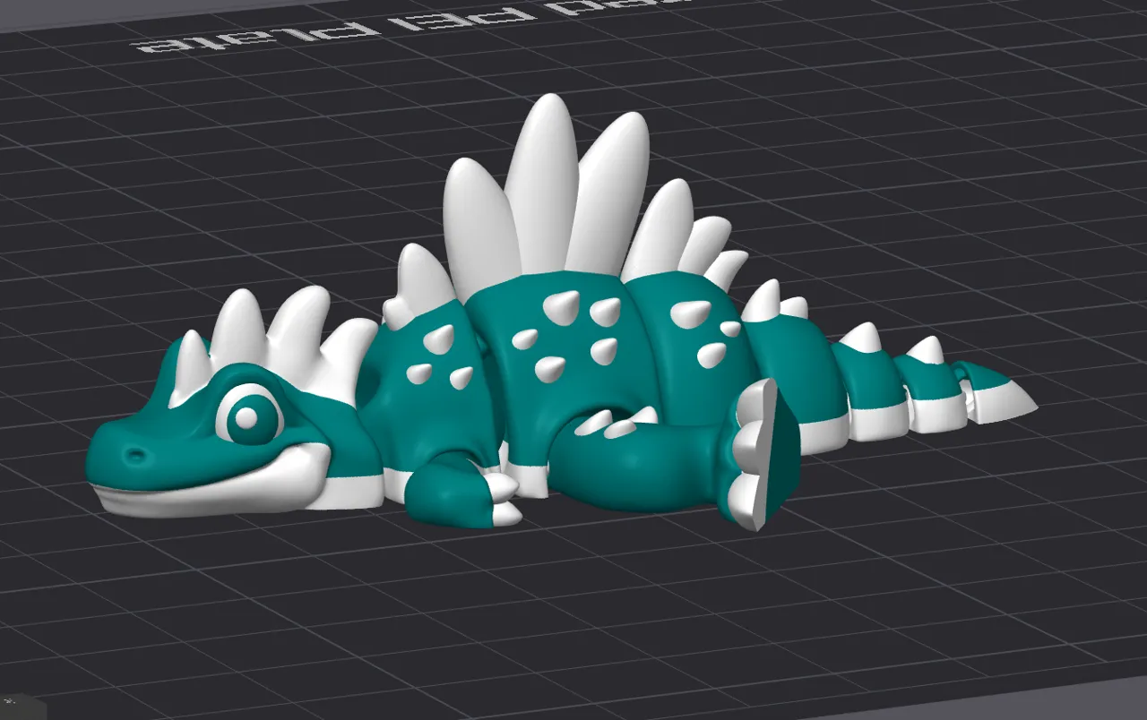 articulated Spinosaurus – Super Cute & Flexi view 4