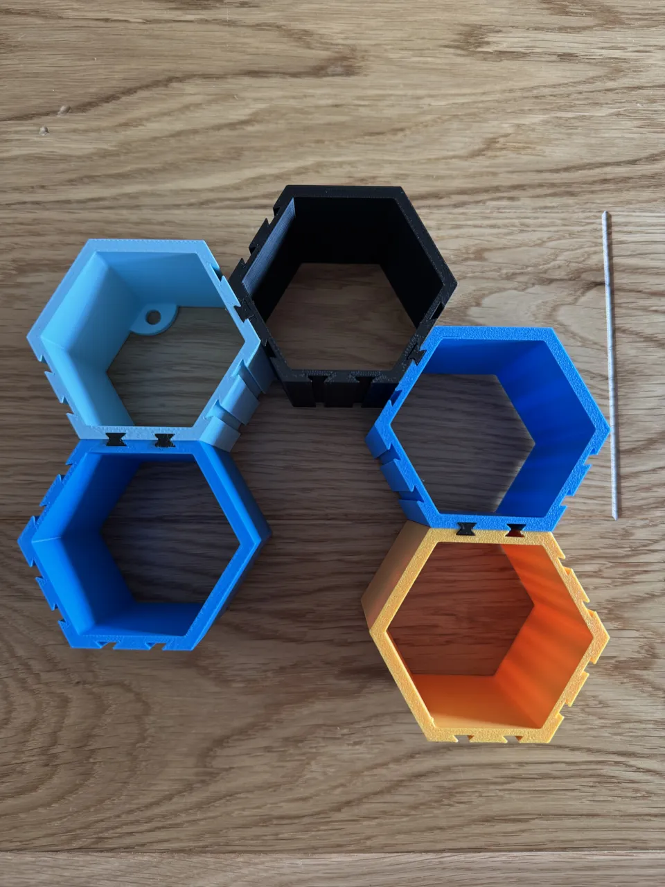 hexagonal shelf view 2
