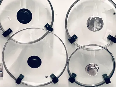 Tiny Effective Pot Lid Holders (Tape or Screw)