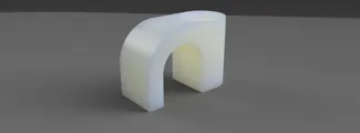 Cord Clip - Nail or Screw