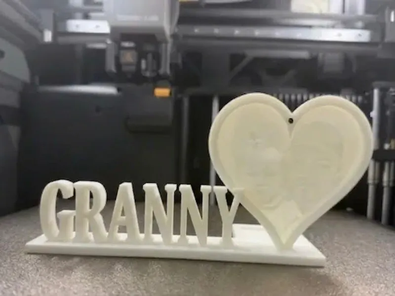 granny light up lithophane