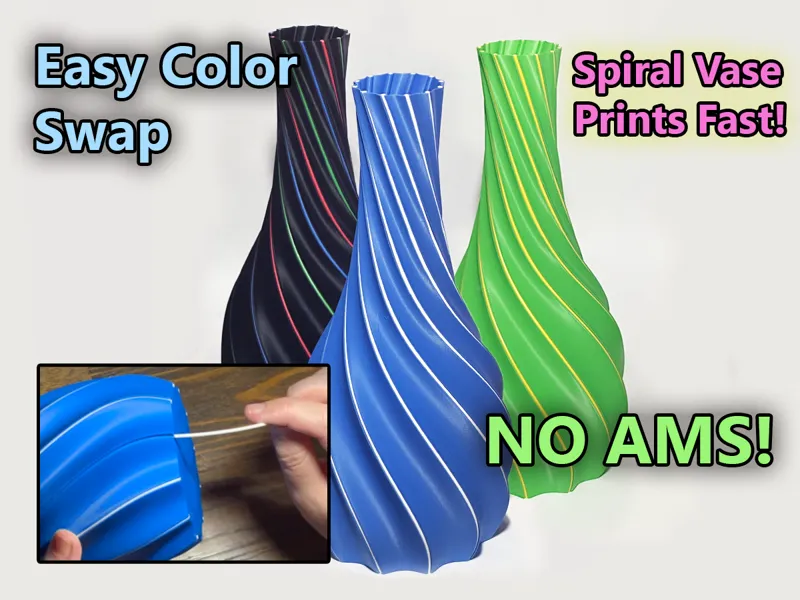 Easy Color Swap Vase