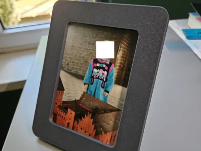 Parametric Photo Frame with Backplate & Stand