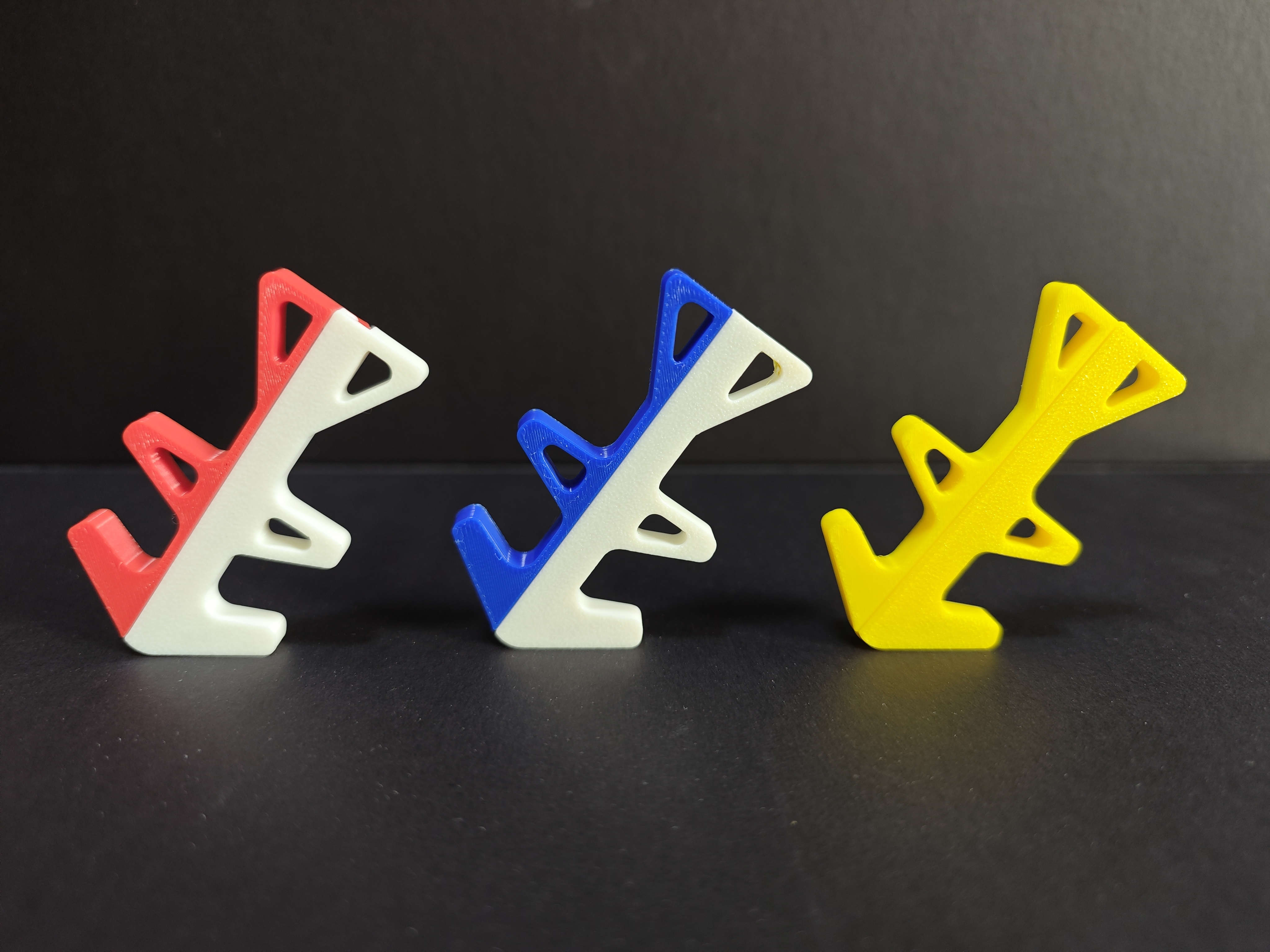 Miniatura 2 do modelo 3D 超便携拼装手机支架，钥匙扣（仅6克）