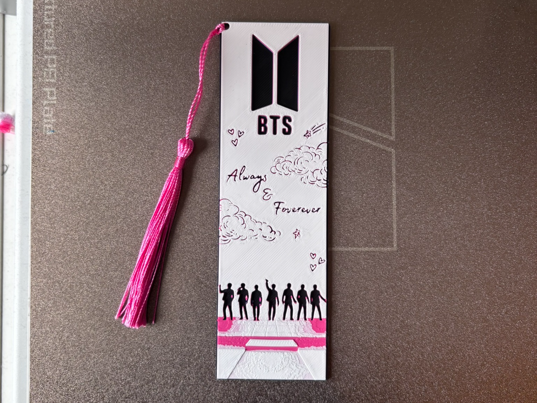 Miniatura 1 do modelo 3D BTS Bookmark 