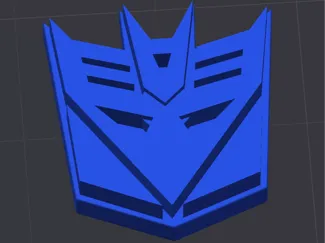 Decepticon Logo ruota dell'estrusore