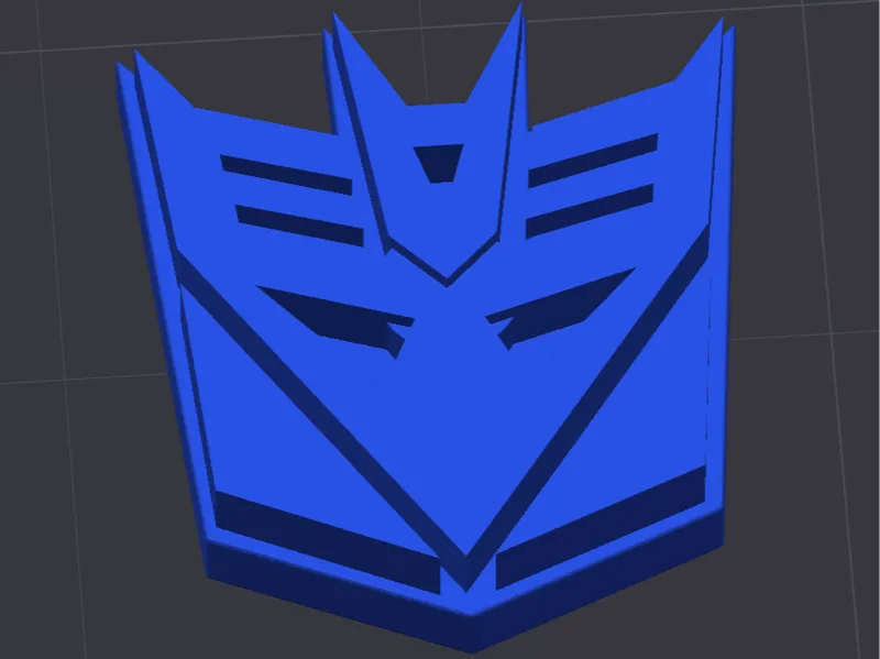 Decepticon Logo ruota dell'estrusore