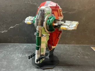 Vertical Brick Ship Display Stand