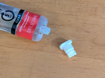 Cap for JB Weld ClearWeld epoxy tubes