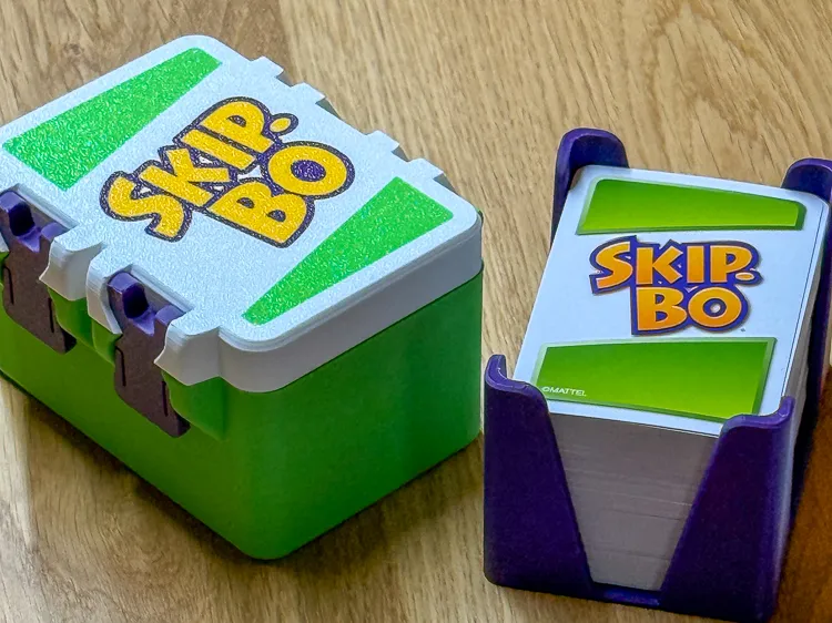 SnapLock Box für "Skip Bo" von Mattel