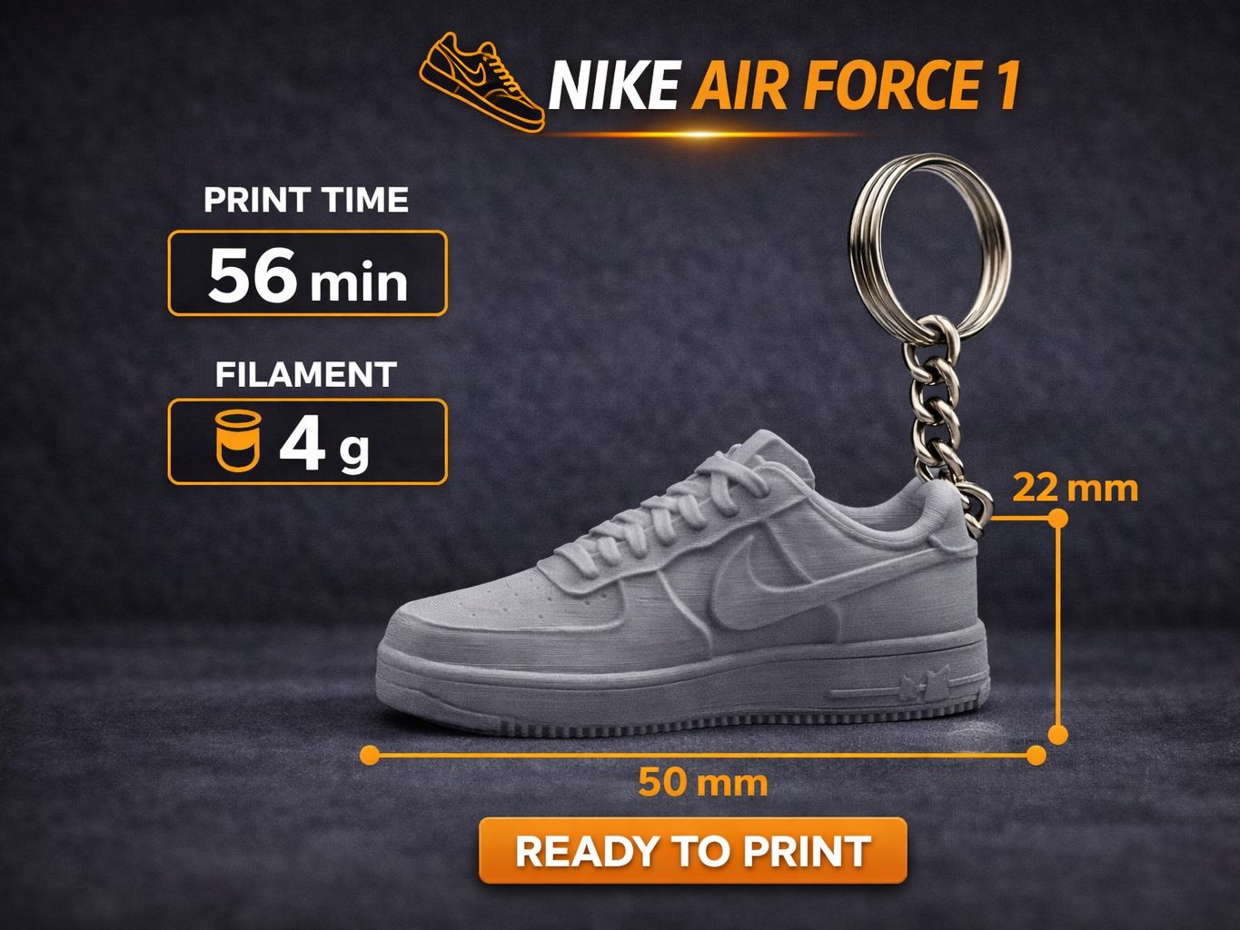 Keychain Nike Air Force 1