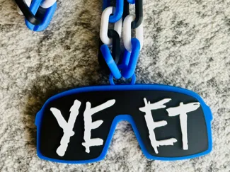 WWE Jey Uso logo chain/sign