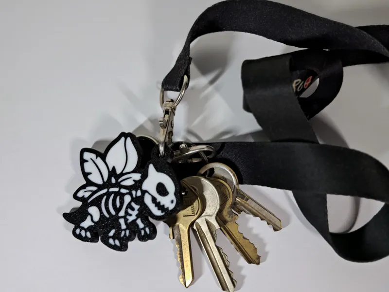 Venusaur Skeleton Keychain Series
