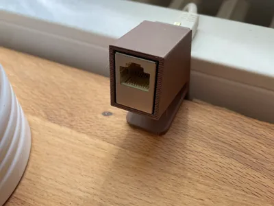 RJ45/Ethernet/LAN Coupler Holderdesk