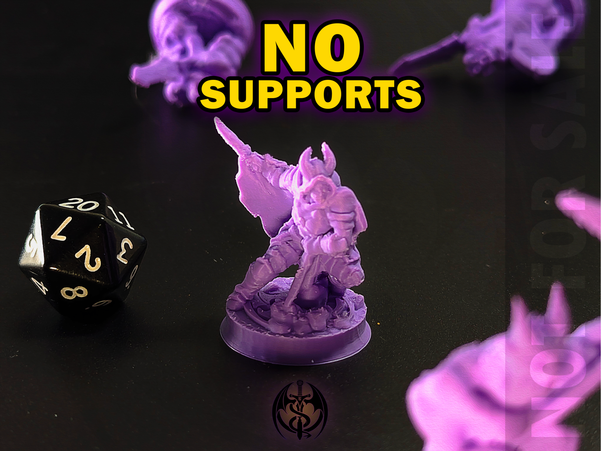 Supportless Tiefling Female Rogue - 32mm