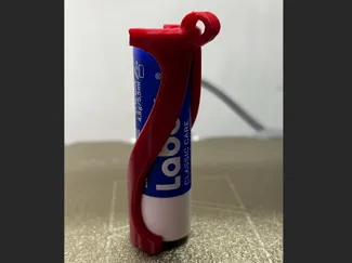 Chapstick holder for Labello