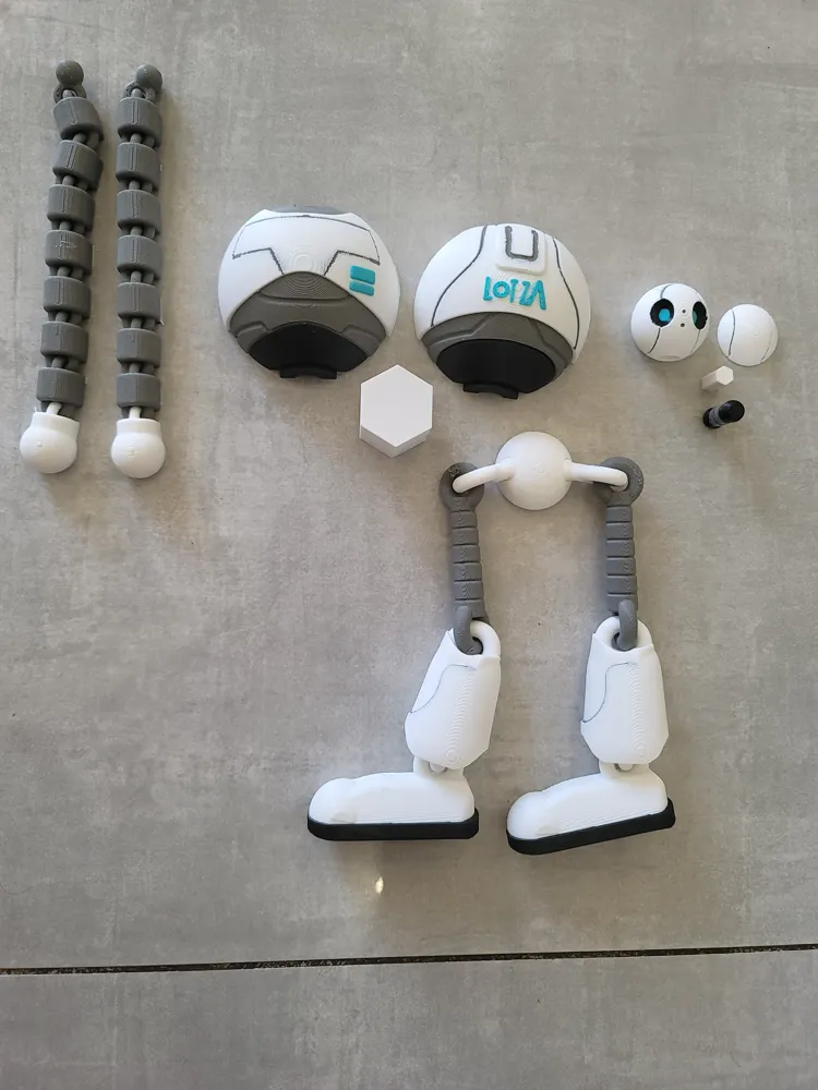 The Wild Robot – Flexi ROZ : MOVIE Version - Free 3D Print Model ...