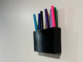 Calendar Mount with Pen Slots