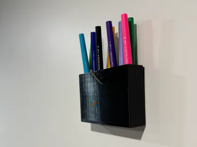 Calendar Mount with Pen Slots