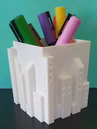 Pencil stand city