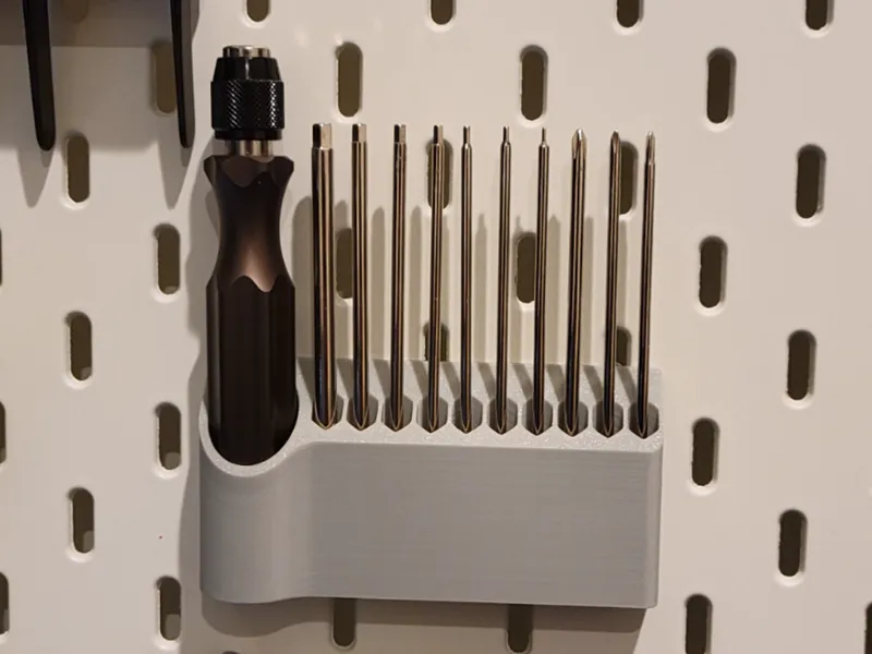 Maker's Supply Screwdriver Kit Skadis Mount